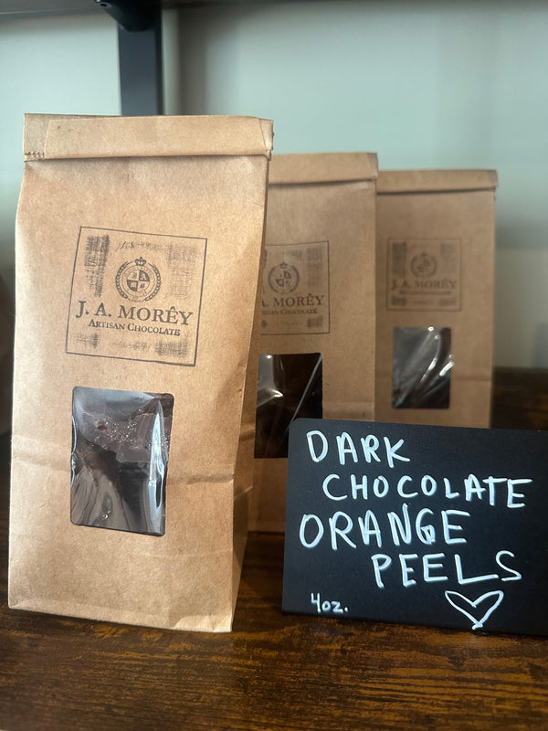 Dark Chocolate Dipped Orange Peel 8 oz.