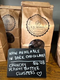 Dark Chocolate Crunchy Peanut Butter Puff Clusters 8 oz.
