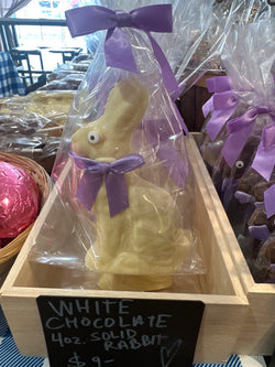 4 oz. White Chocolate Solid Rabbit