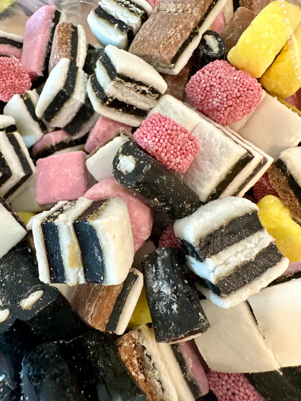 LICORICE ALL SORTS 8oz.