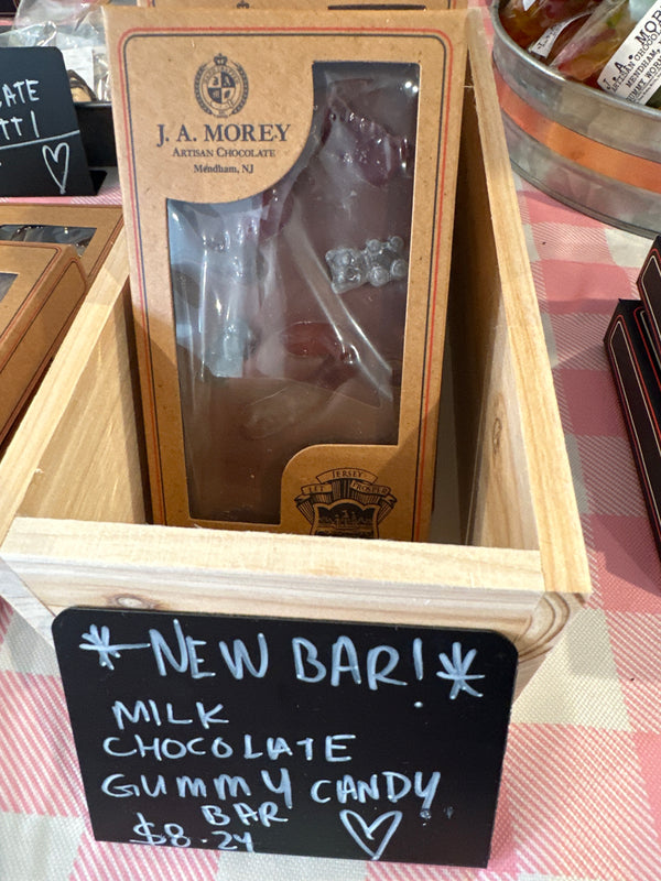 Milk Chocolate Gummy Candy Bar 4 oz.