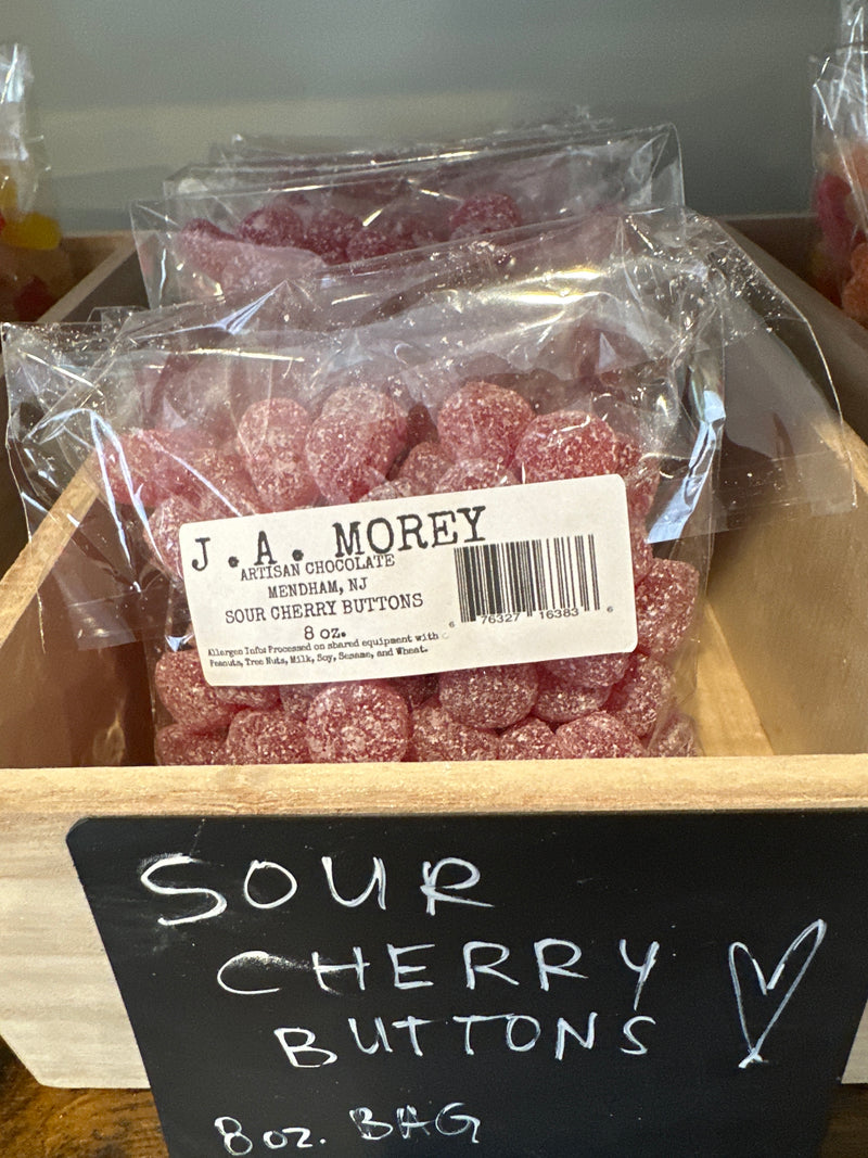 Sour Cherry 🍒 Buttons 8 oz.