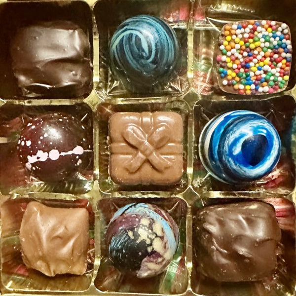 9-Piece Assorted Chocolate Box