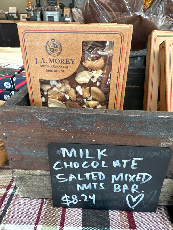 Milk Chocolate Mixed Nuts Bar 4oz