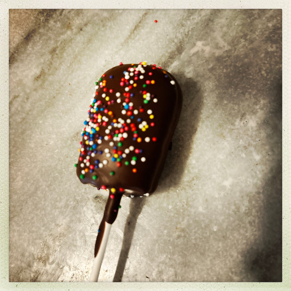 Dark Chocolate Cake Pop