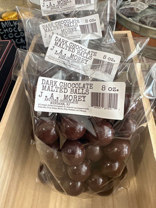 DARK CHOCOLATE MALTED BALLS 8oz.
