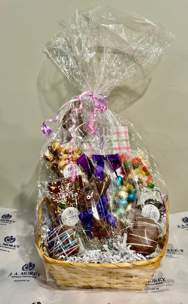 SUPER DELUXE EASTER CHOCOLATE GIFT BASKET