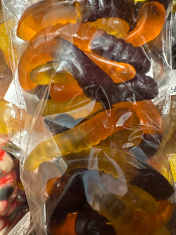 Fall Mini Gummy Worms 4 oz.