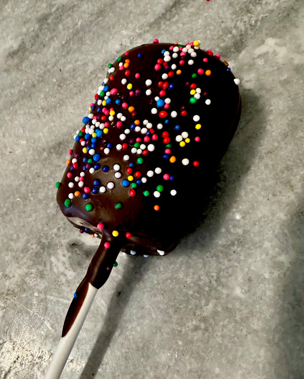 Dark Chocolate Cake Pop